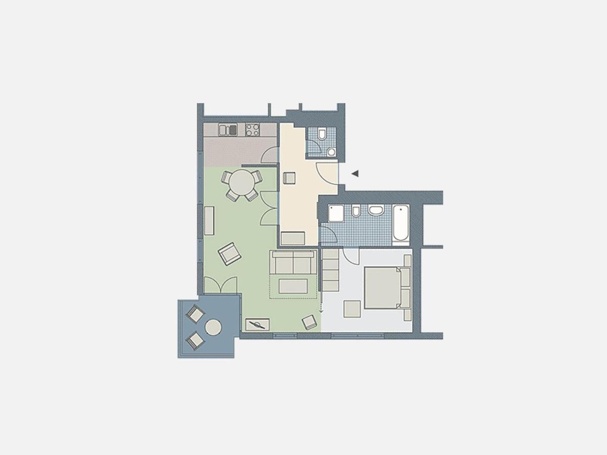 Kaiservillen Heringsdorf - Ferienwohnung Mit 1 Schlafzimmer Und Balkon D232 Экстерьер фото